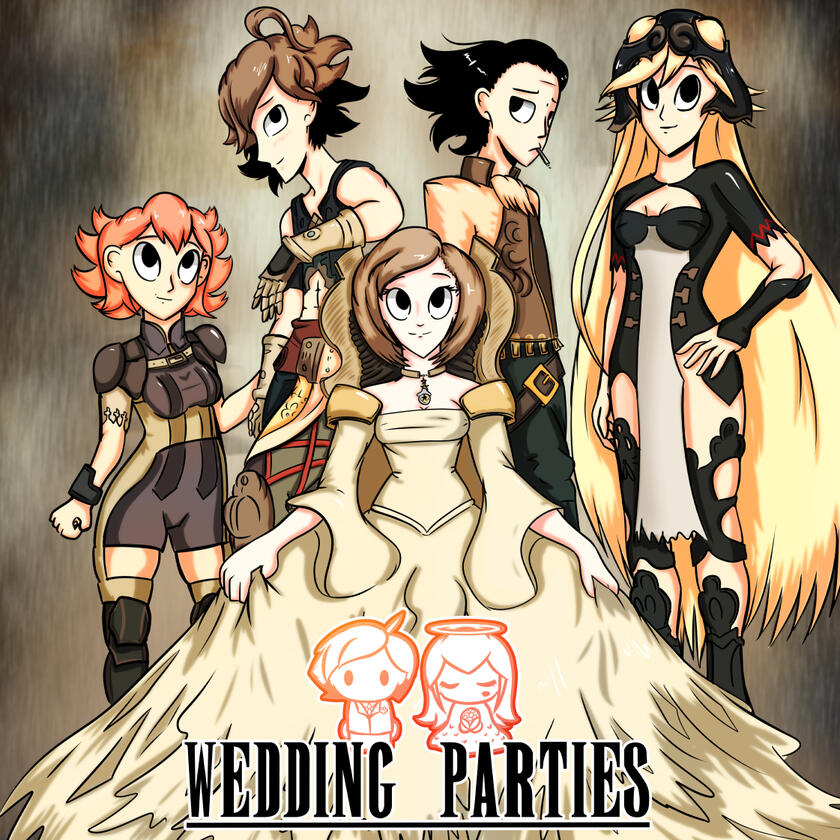 Illustration - Wedding Parties Social Media