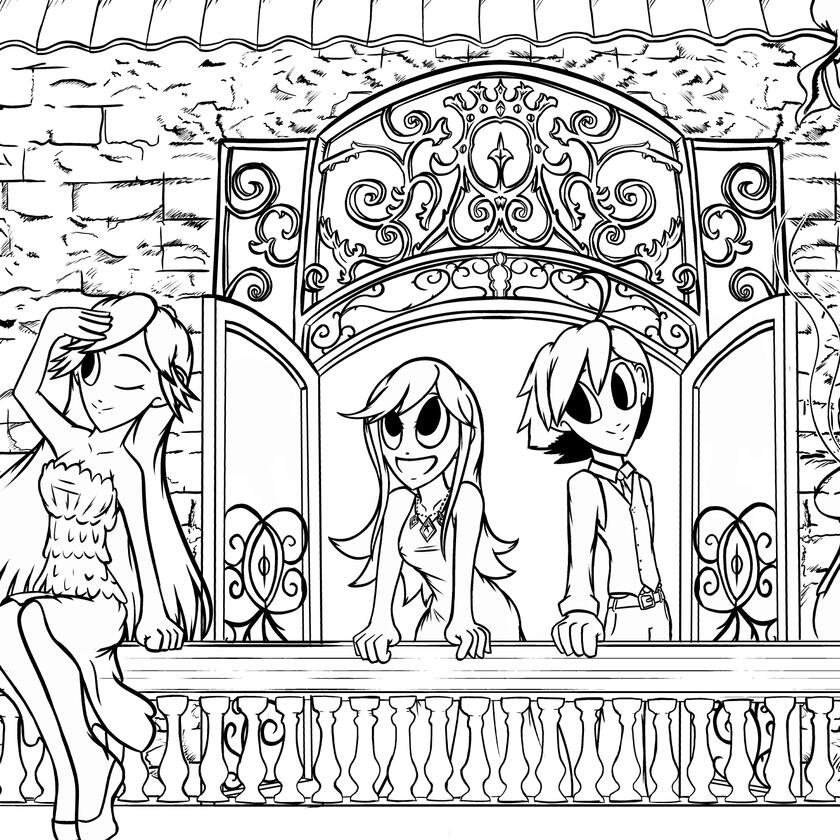 Inked Page - Wedding Parties